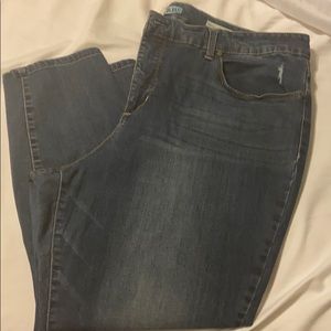 Code Bleu Soho a skinny Ankle, distressed